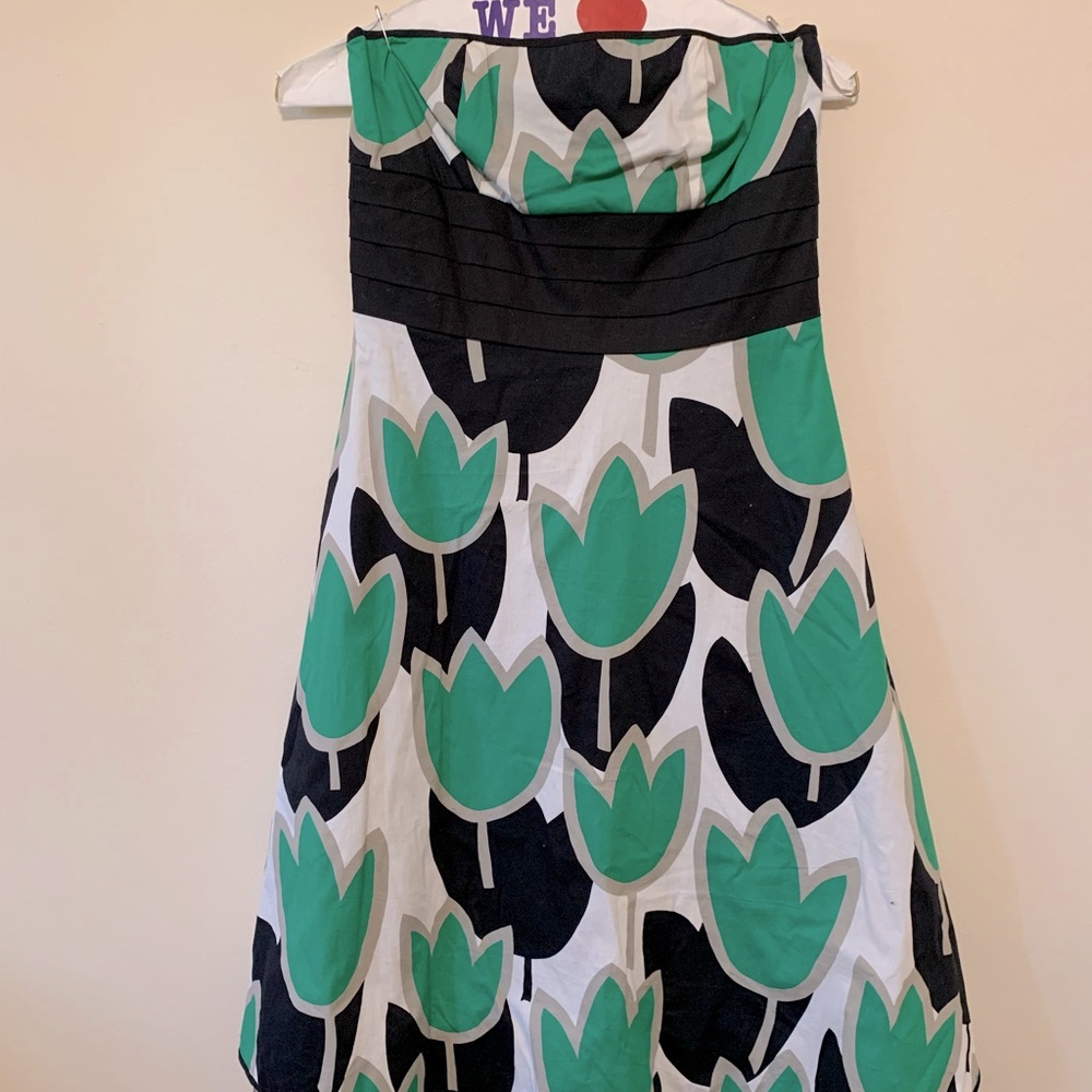Junior Strapless Semi formal dress